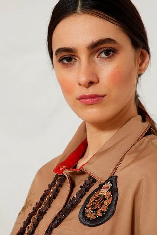Camisa - La Martina - Marrón claro