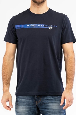 Camiseta - Beverly Hills - Azul