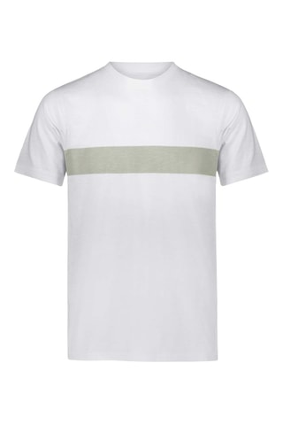 Camiseta - Blanco y verde