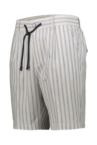Bermudas - Blanco y azul