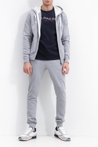 Sudadera con capucha - US Polo - Gris