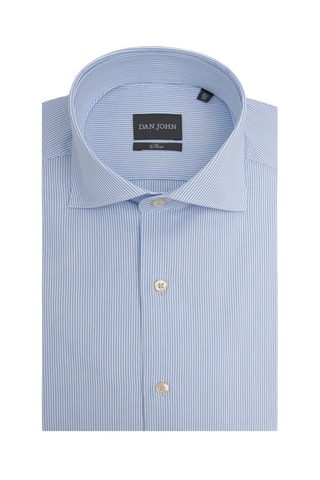 Camisa - Blanco y azul