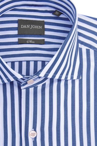 Camisa - Blanco y azul