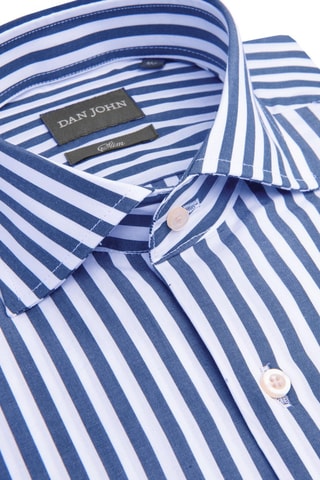 Camisa - Blanco y azul