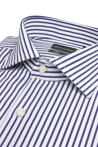 Camisa - Blanco y azul