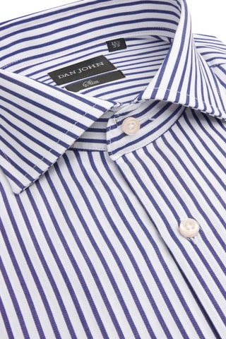 Camisa - Blanco y azul