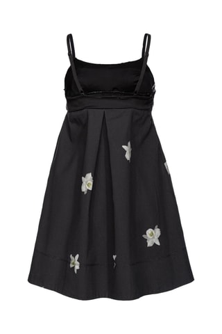 Vestido corto - Blanco y negro