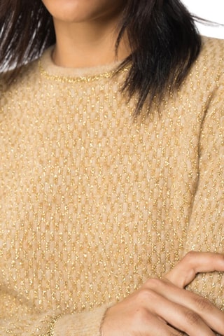 Jersey de alpaca y lana - Beige