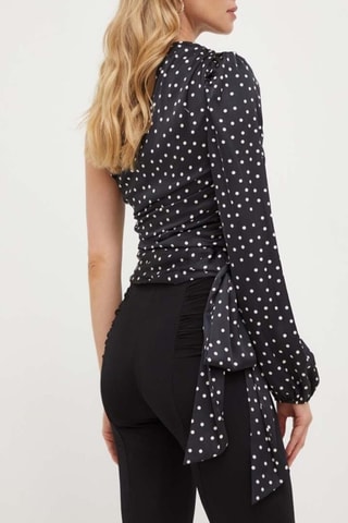 Blusa - Pinko - Blanco y negro