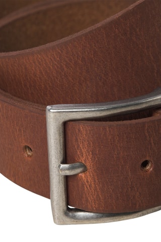 Ceinture en cuir - Marron