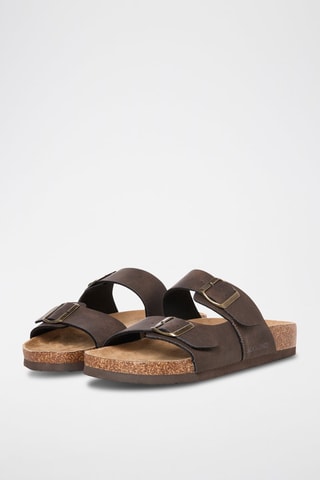 Mules - Marron foncé
