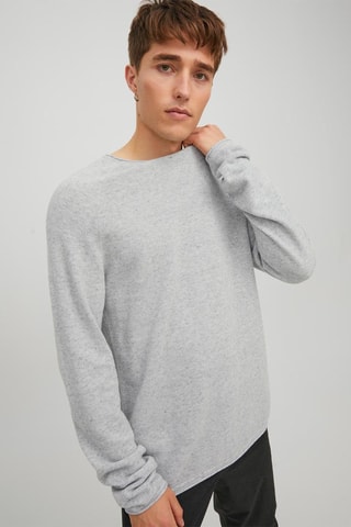 Pull Gris clair