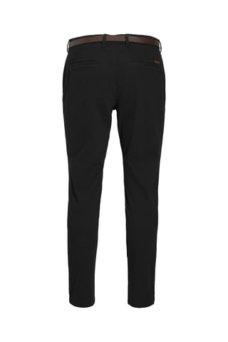 Chino slim en coton biologique - Noir