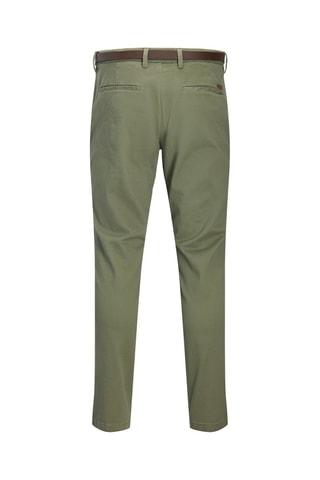Chino slim en coton biologique - Kaki