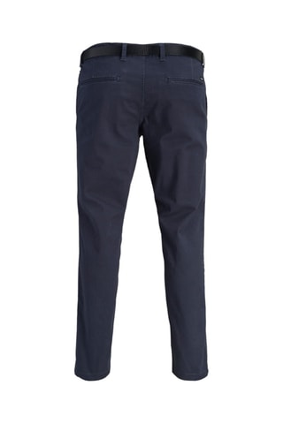 Chino slim en coton biologique - Noir