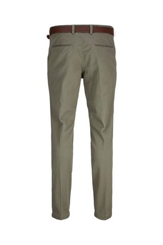 Chino slim en coton biologique - Marron
