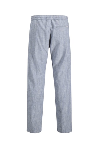 Pantalon relaxed en lin - Gris