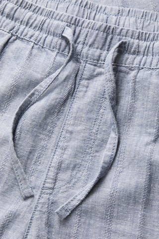 Pantalon relaxed en lin - Gris