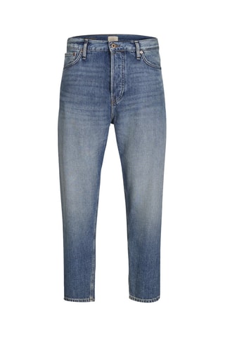 Jean relaxed taille haute - Bleu cobalt