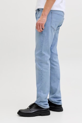 Jean slim en coton biologique - Ciel