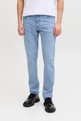Jean slim en coton biologique - Ciel