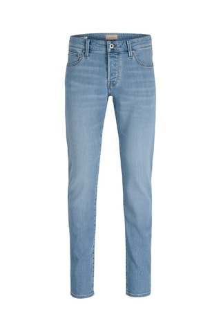 Jean slim en coton biologique - Bleu clair