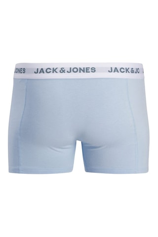 3 boxers en coton biologique - Gris et vert foncé