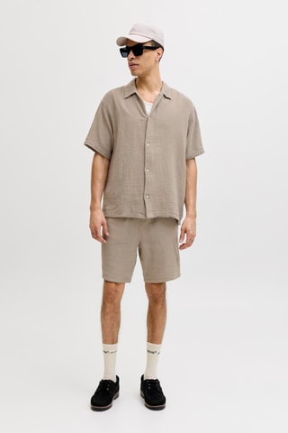 Chemise relaxed - Kaki