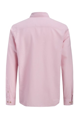 Chemise regular en lin - Rose