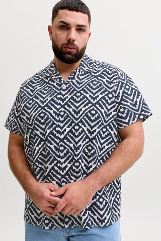 Chemise loose - Bleu marine