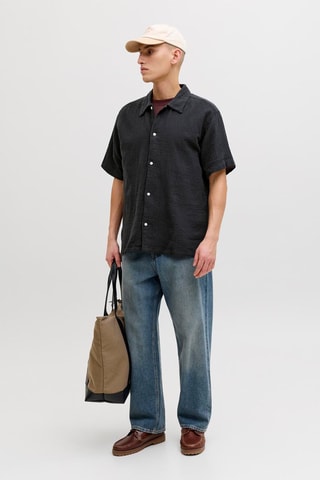 Chemise relaxed - Noir