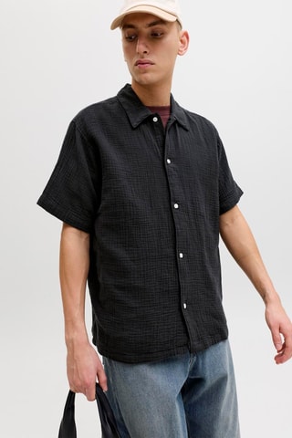 Chemise relaxed - Noir