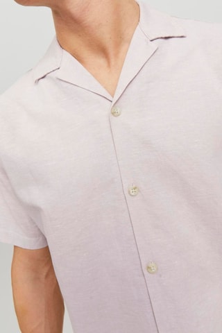 Chemise relaxed en lin - Ecru chiné