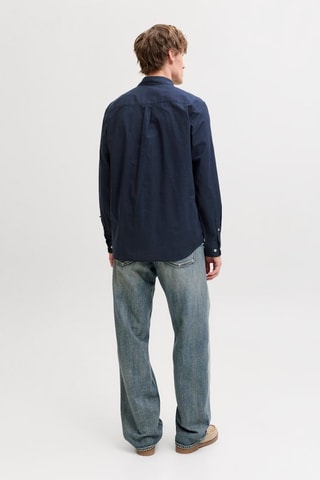Chemise regular - Bleu marine