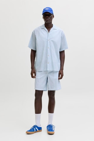 Chemise loose - Ciel