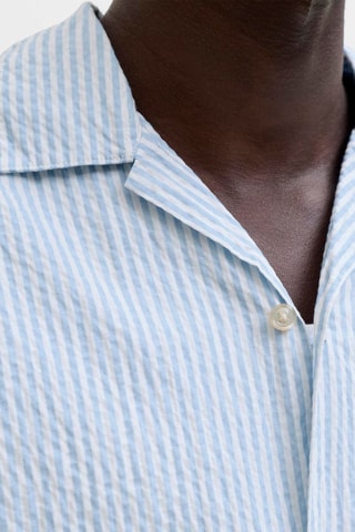 Chemise loose - Ciel