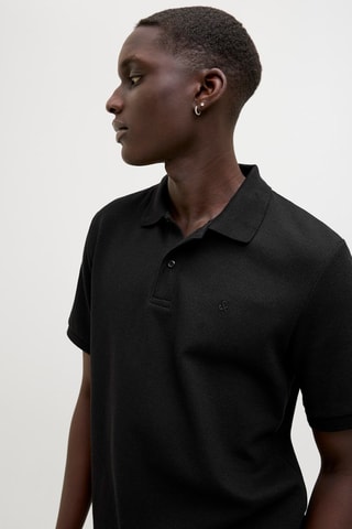 Polo regular - Noir