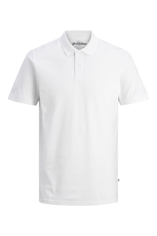 Polo regular - Blanc