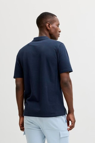 Polo regular - Bleu marine