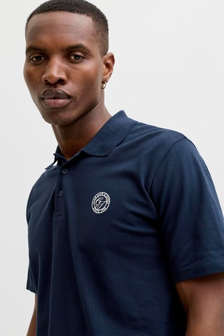 Polo regular - Bleu marine