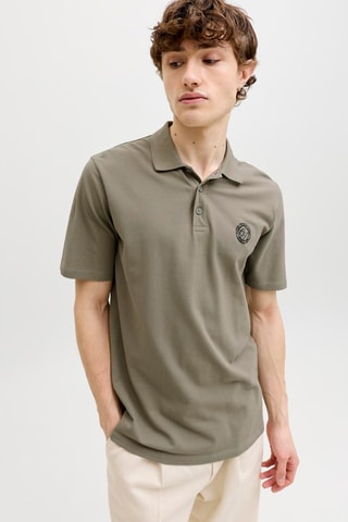Polo regular - Kaki