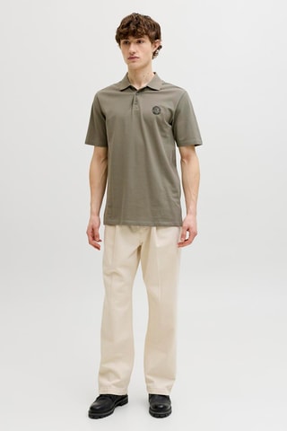 Polo regular - Kaki