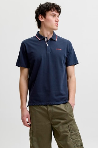 Polo regular - Bleu marine