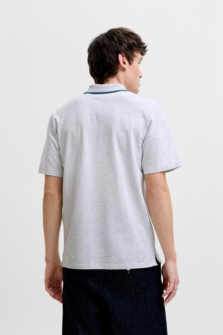 Polo regular - Gris chiné