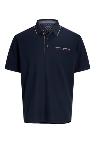 Polo regular - Bleu foncé