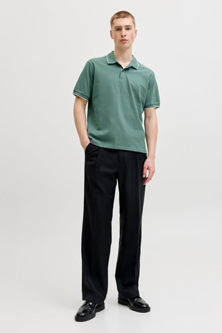 Polo regular en coton biologique - Kaki