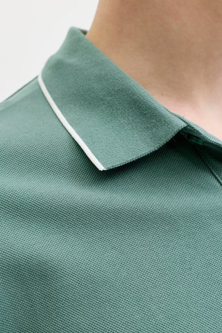 Polo regular en coton biologique - Kaki