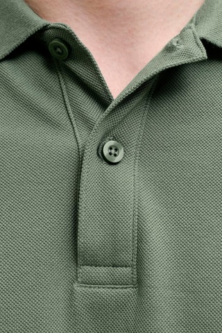 Polo regular en coton biologique - Kaki