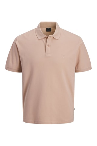 Polo regular en coton biologique - Rose clair