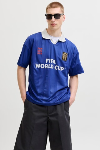 Polo relaxed Fifa World Cup - Bleu marine